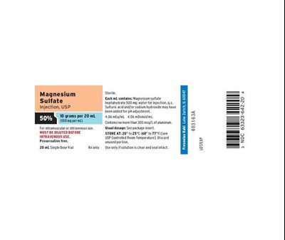 Vial Labeling (Vial Label)